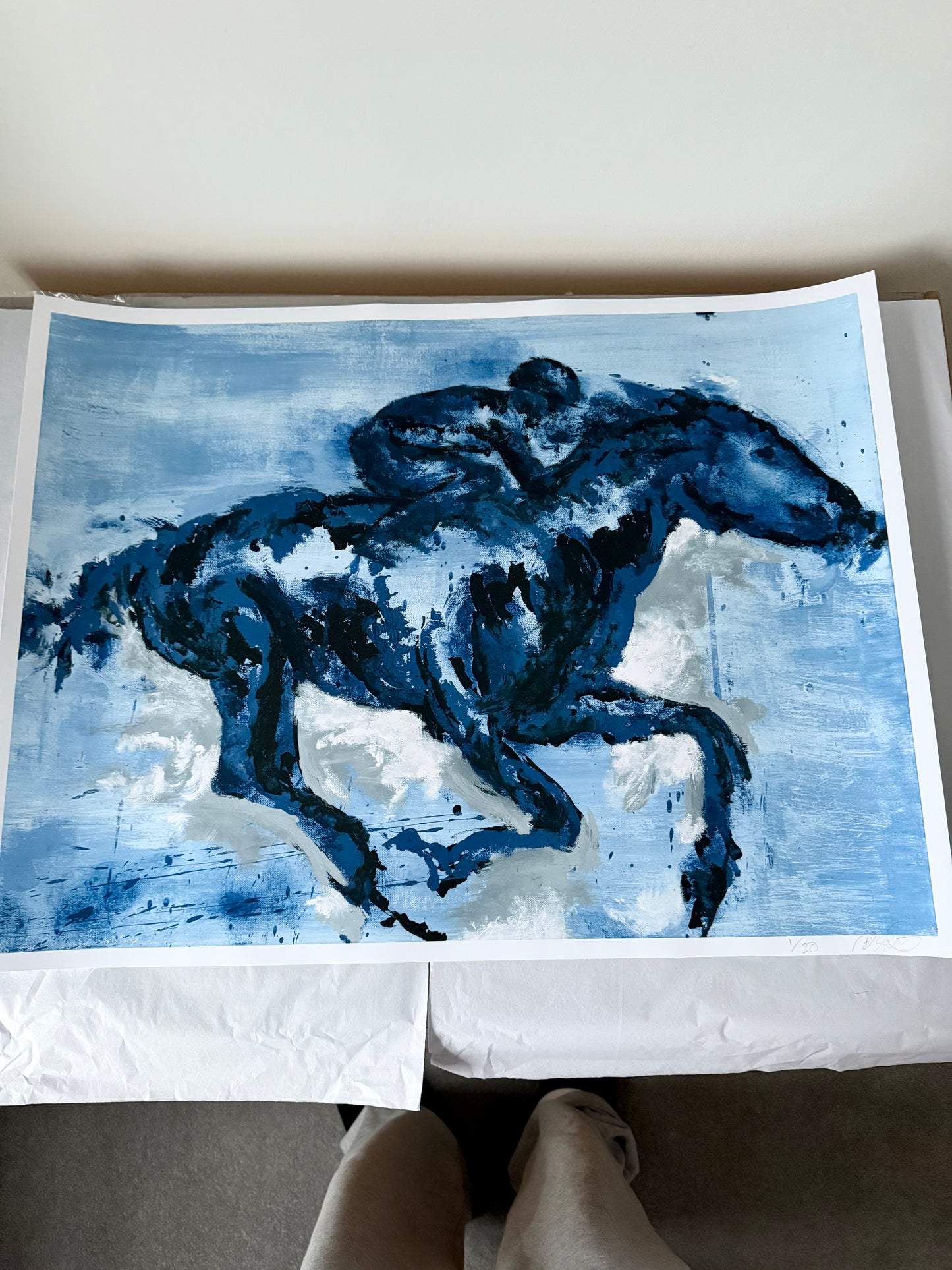 Into The Blue (Print) | George Griffiths