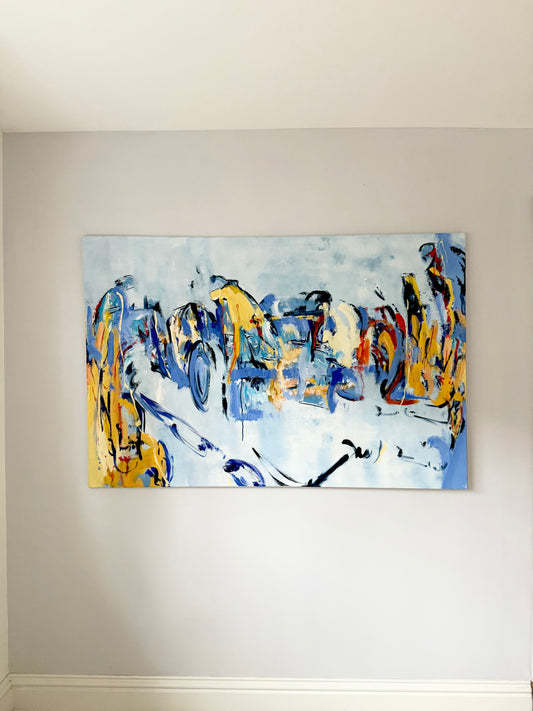 Fireworks from the Pit Lane